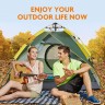 Hewolf Camping Tent 1.0 Instant Setup 
