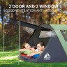 Hewolf Camping Tent 3.0 2-3 Person Instant Camping  
