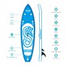Inflatable stand up paddle board Rainbow Snake