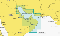 الملاحة خريطة الخليج العربي-خليج عمان