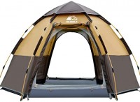 Hewolf Camping Tent 2.0 for 3 to 4 Person Automatic Opening