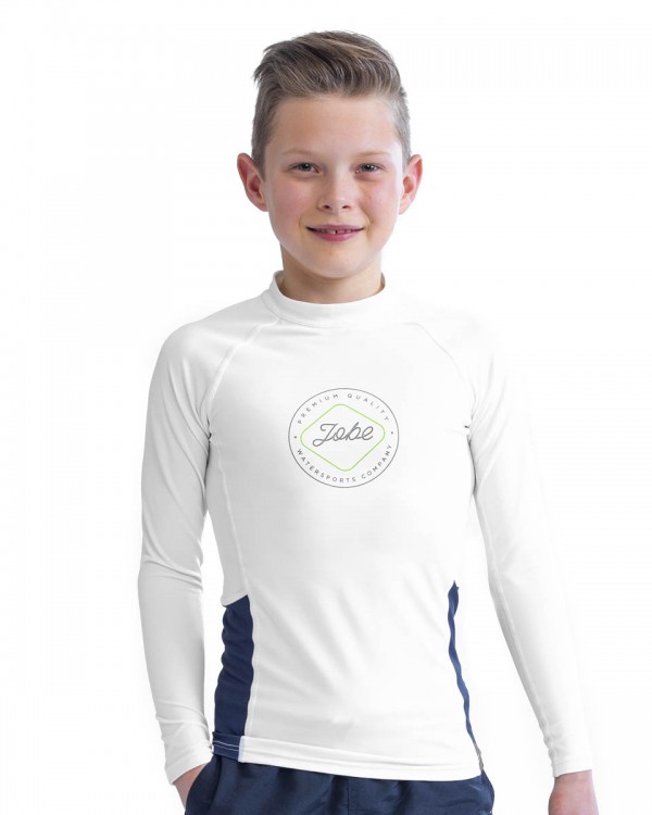 Jobe Rash Guard Longsleeve Youth White