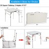 REDCAMP Folding Camping Table
