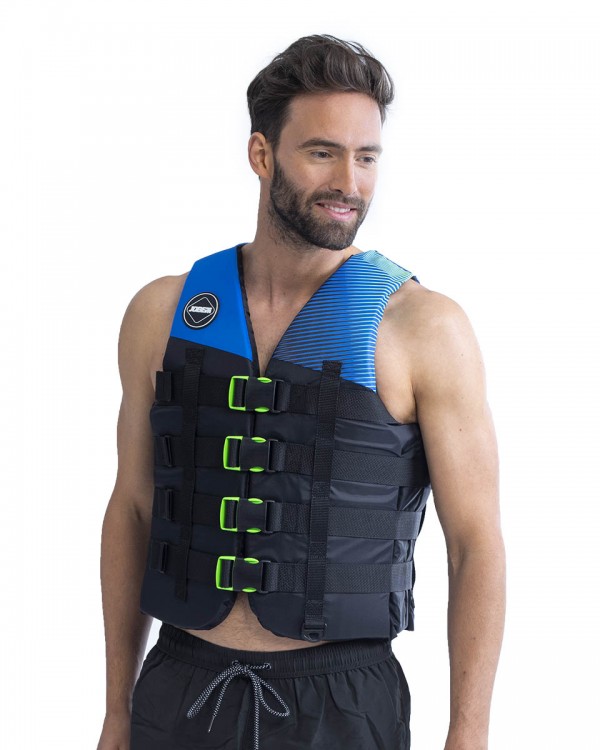 Jobe   4 Buckle Vest Blue