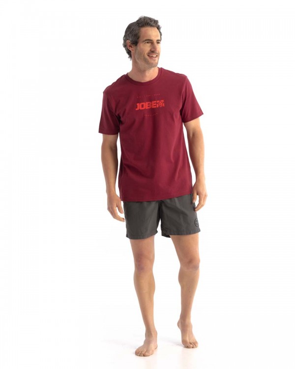 Jobe Casual T-Shirt Burgundy