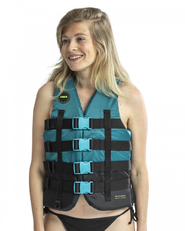 4 Buckle Vest Teal